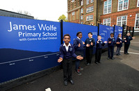 James Wolfe primary school centre for deaf children official opening