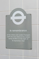 Unveiling of Memorial Colindale Station