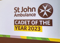 St John Ambulance Cadet of the Year 2023