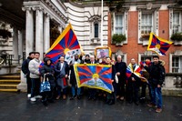 Royal Greenwich - Tibetan Flag raising - Woolwich Town Hall 10/3/23