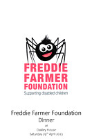 Freddie Farmer Foundation Dinner Oakley House Saturday 29th April 2023