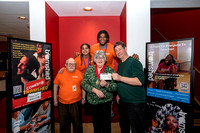 Royal Greenwich Past Mayor Denise Hyland Charity fundraising cheque Presentation