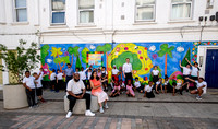 Royal Greenwich - Woolwich Murals - Work in Woolwich Art Project