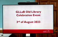GLLaB Old Library Celebration Event  - 3rd August 2023