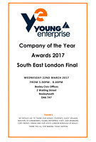 Young Enterprise Company of the Year Awards 2017