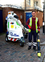 Royal Greenwich -Glutton Street Cleaning Machine demo