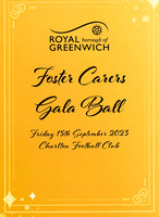 Royal Greenwich - Foster Carers Gala Ball - 15th September 2023
