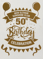 New Eltham Sunshine Club 50th Birthday Celebration