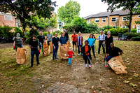 Royal Greenwich -Clean Up Day at Catherine Grove Park SE10