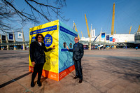 Royal Greenwich - Thames awareness Cube at the O2