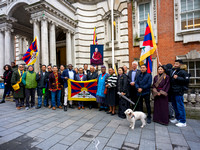 Royal Greenwich - Tibetan Flag Raising - Woolwich Town Hall