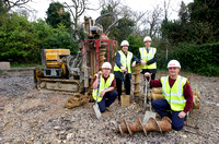 Royal Greenwich-Groundbreaking Event-site of new Horticulture Skils Centre,Shooters Hill