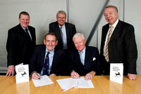 Lloyds TSB Foundation contract signing with Lloyds Banking Group