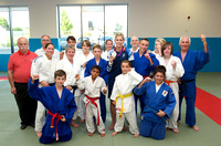 Gemma Gibbons Olympic Silver medallist visits  Judo club